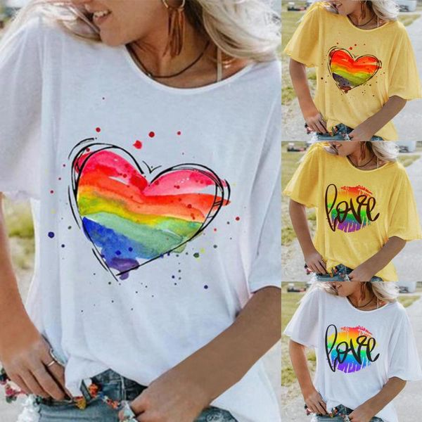 

women's t-shirt printing t shirt summer women short sleeve leisure tee casual ladies female shirts woman clothing, White