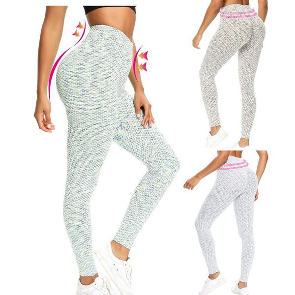 

women's leggings womens stretch fitness running gym sports full length active pants bulift ruched scrunch buleggings workout, Black