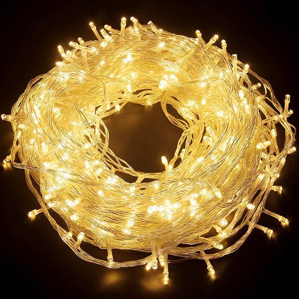 

strings 10/20/50/100m xmas outdoor christmas lights led string luces decoracion garland fairy light party wedding holiday lamp