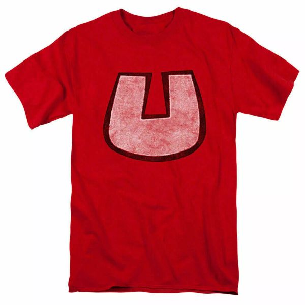 

underdog u crest t shirt mens licensed cartoon merchandise red, White;black