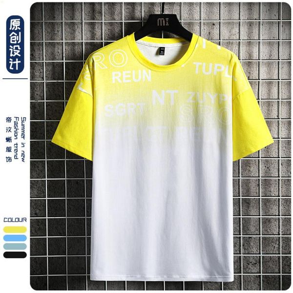 

loose type designers mens polo t shirt black ropa classic crop without collar men clothing t shirts 2021 t-shirt summer camisas de hombre k0, White;black