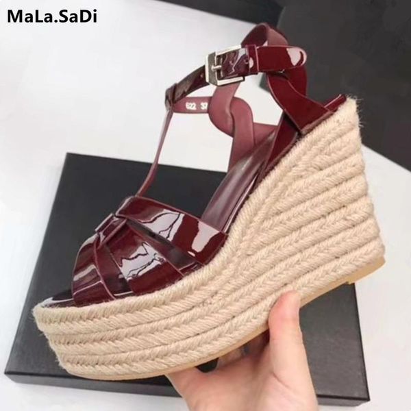 

dress shoes fashion rome gladiator casual women sandals wedges platform super high heels summer flock beach designer, Black