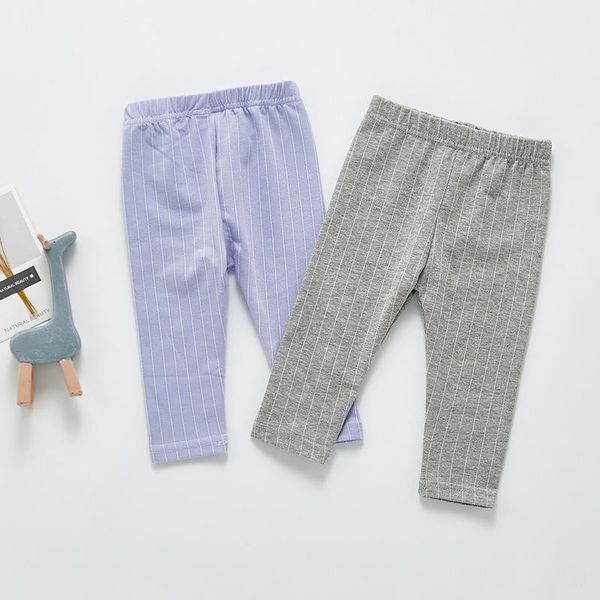 

trousers fashion baby boy pants cotton striped toddler girls leggings 2021 autumn children casual 6m-3t, Blue
