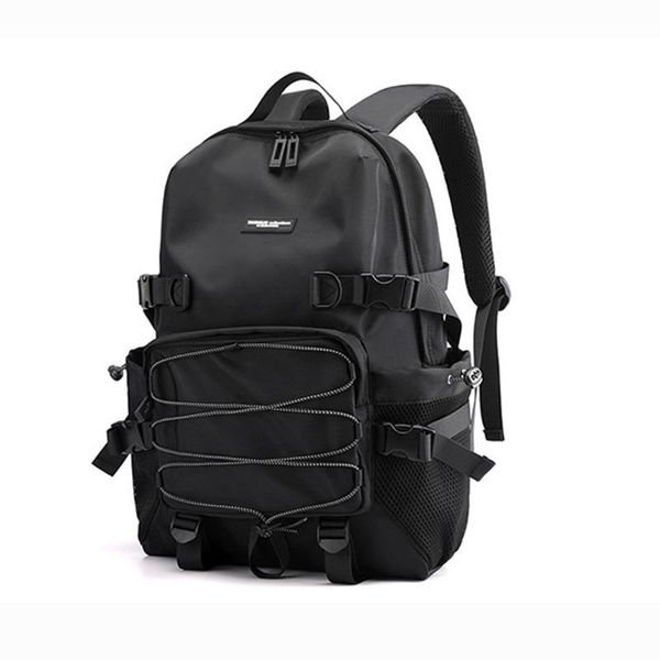 

backpack men nylon rucksack book school bags travel fashion male female satchel knapsack daypack bag