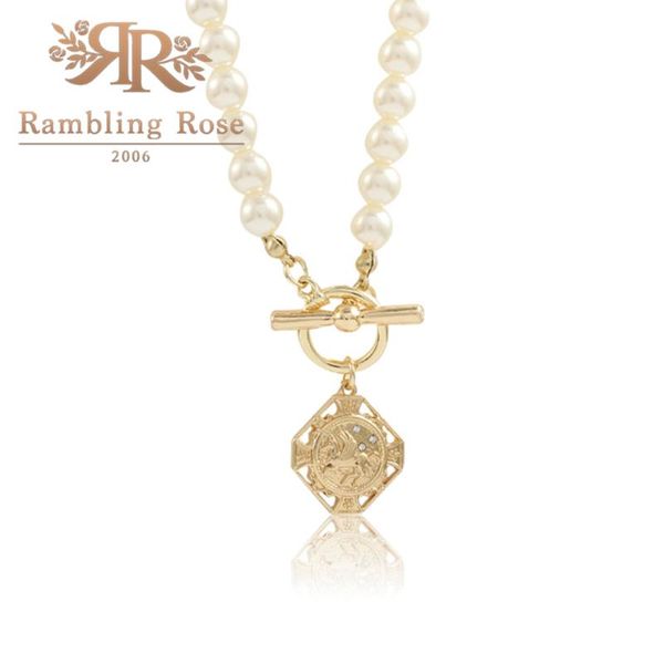 

trend pearl chain lock pendant necklace for women luxury choker collar fashion party jewelry necklaces, Silver