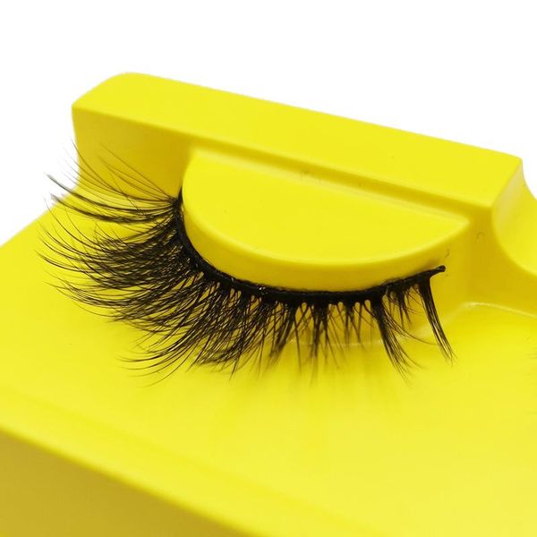 

natural false eyelash fluffy synthetic lash 3d faux mink lashes bulk soft silk eyelashes set korean makeup