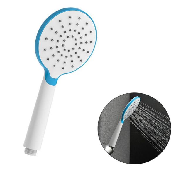

bathroom shower heads multiple color head accessories spraying abs material water saving hand with arm