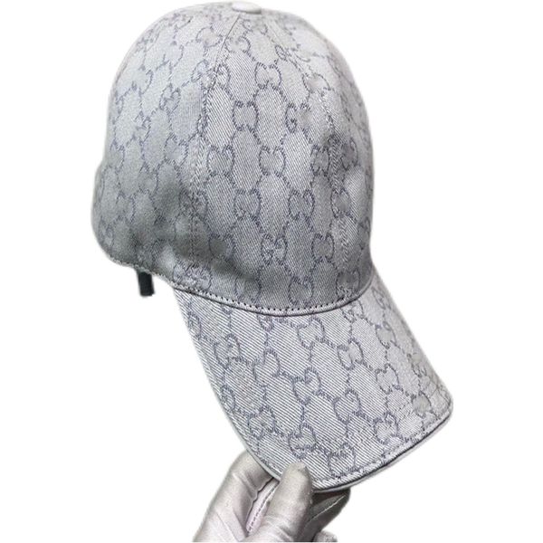 

brand logo summer designer baseball cap sun hats men and women fashion small brim breathable casual fit hat beanie casquette multicolor, Blue;gray