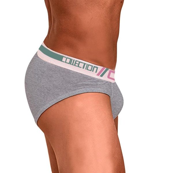 

underpants orlvs mens underwear cotton men briefs bikini men's panties for gay low waist comfortable man slip lingerie cuecas bs3107, Black;white