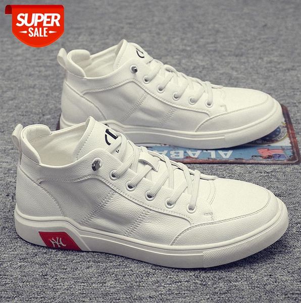 

men's shoes, korean version, white low-casual shoes #kn4n