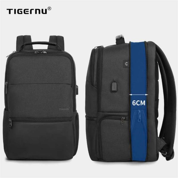 

tigernu expandable backpack men for 15.6-19 inch lapcomputer backpacks male travel backpack bags large capacity male fashion 210929