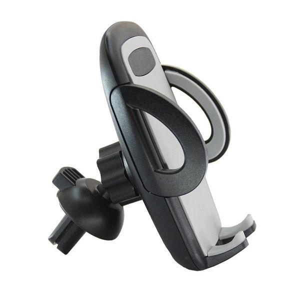 

universal mobile phone car holder air vent clip mount stand no magnetic smartphone support cell for 12 11 xs mounts & holders