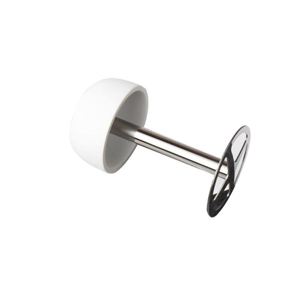 

stainless steel toothbrush holder metal stand storage organizer for bathroom counterhome (white) bath accessory set