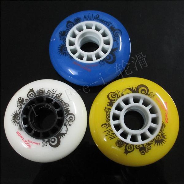 

motorcycle wheels & tires famous skating 3rd 90a white yellow 72mm 76mm 80mm inline wheel roller rodas for seba hv hl high ksj igor wfsc 4pc