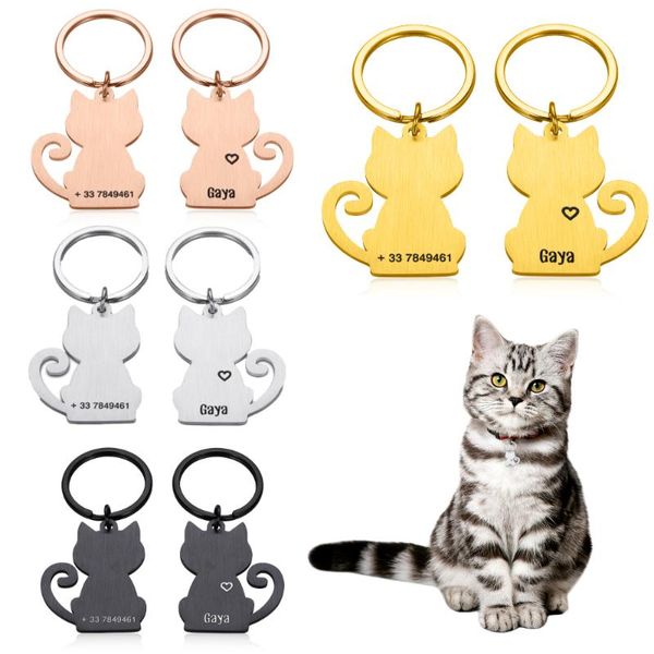 

dog tag,id card pet id tags personalized necklace custom tag cat accessories engraved name collar engraving innovative