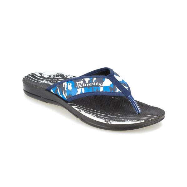 

slippers flo medelin navy blue male kinetix, Black