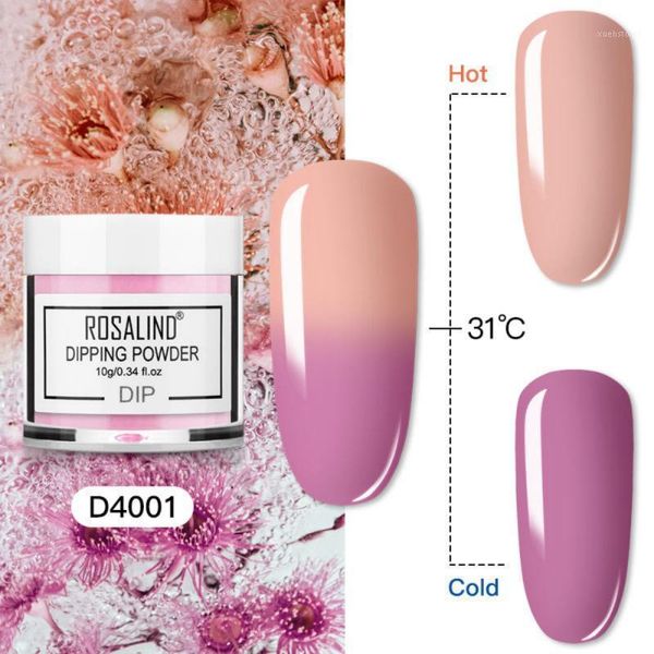 

10g temperature change nail art glitter dipping powder chrome mirror pigment for manicure decor tslm21, Silver;gold