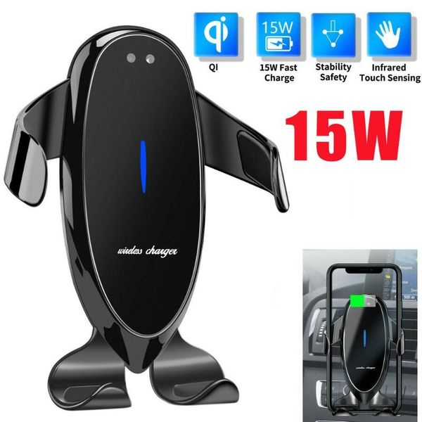

wireless charger u2 vehicle-mounted 15w mounted holder cell phone mounts & holders