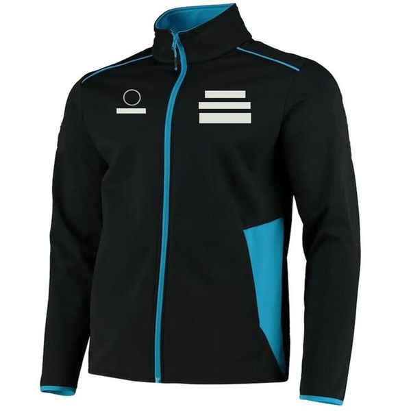 

2021f1 world formula one hooded zipper windproof sweater men's long sleeve jacket