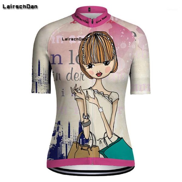 

women cycling jersey bike shirt summer short sleeve mtb clothing ropa girls racing bicycle clothing1, Black;red