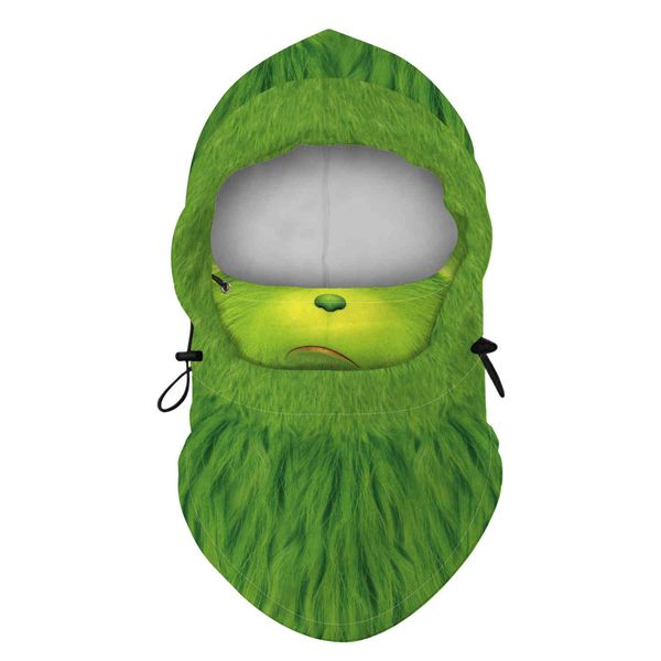 

designer masks facemask universe planet digital printing cover head type autumn and winter wind proof warm fleece hooded mask children'