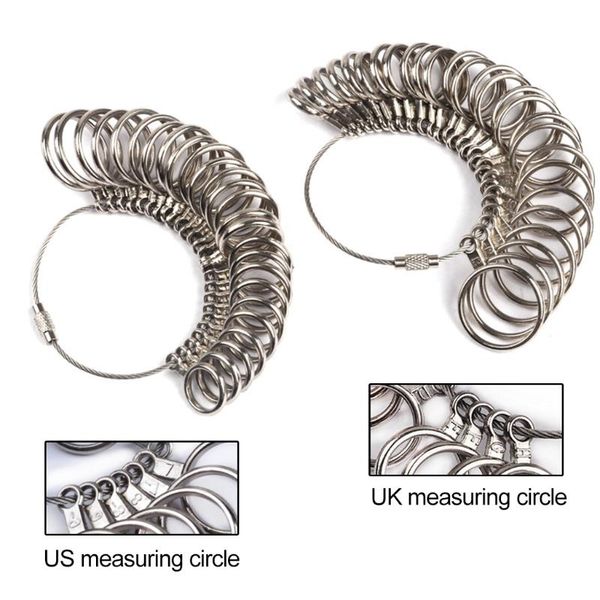 

ring mandrel sizer ruler multi-specification size measurement tool finger professional hand sets
