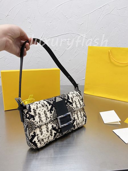 

2021 animal pattern fashion designers shoulder bag luxurys latest underarm bags snakeskins pattern ladies handbag purse