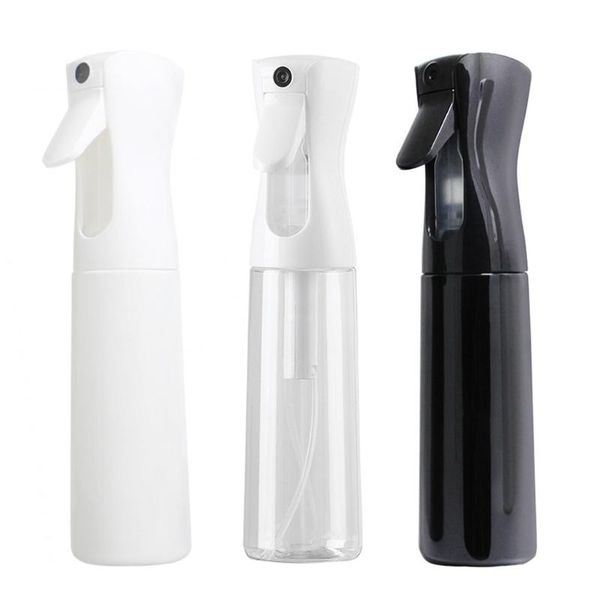 

storage bottles & jars 300ml ultra fine mist sprayer continuous hair water spray hairdressing refillable empty bottle for salon barber clean