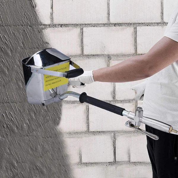 

professional spray guns cement mortar gun, hopper gun with 4 jets, plaster and stucco sprayer for wall painting ceilings