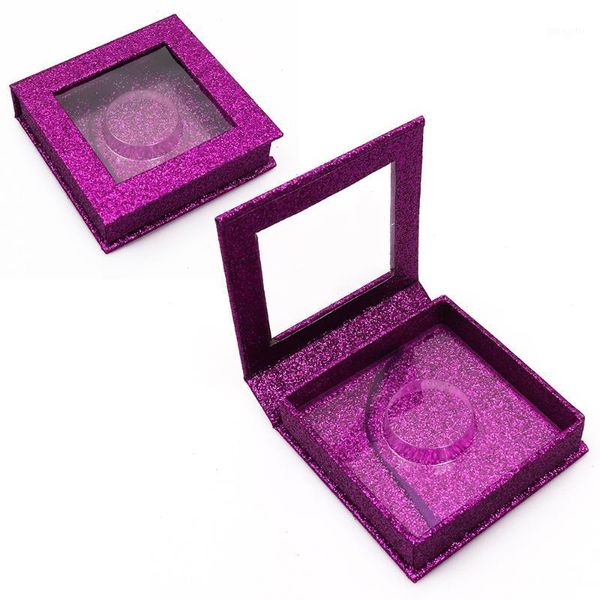 

lahes packaging mink eyelashes andempty box bulk1