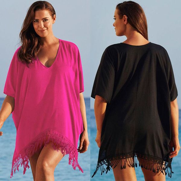 

women's swimwear wild fashion cozy vacation beach skin-friendly summer outfit female water clothes for women cover up easy, White;black