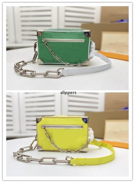 

designer luxury mini soft trunk m80816 m44480 shoulder bag size:18.5 x 13 x 8cm