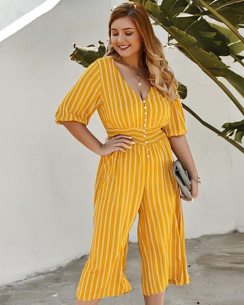 

women's jumpsuits & rompers 2021 fashion jumpsuit bohemia playsuit women summer beach casual clothes, Black;white