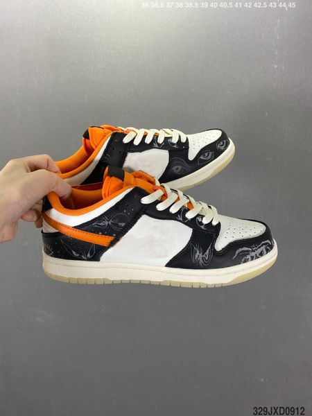 

2022 casual shoes low halloween casuals skateboard run bowling shoe men womens black white orange noctilucent ts sb skate board sneakers 3m