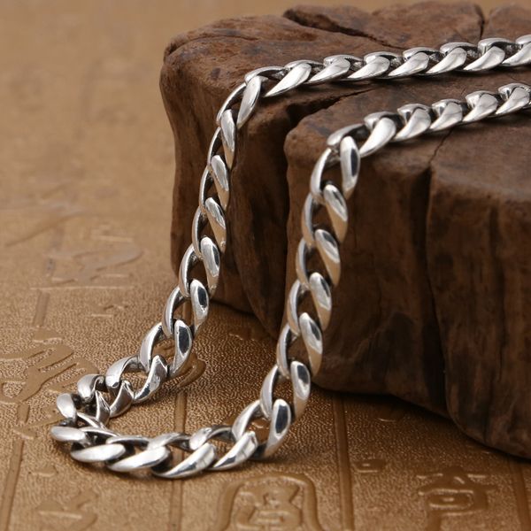 

925 sterling silver vintage jewelry antique silver american european handmade designer crosses chains necklace for men nice gift brand new