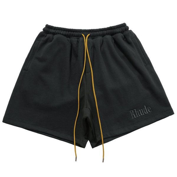 

men's shorts fashion high street brand retro style y2k leisure trousers pants man clothing for men, White;black