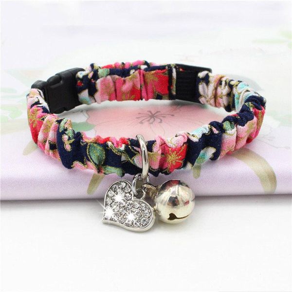 

cat collars & leads bell collar for cats collier pour chat elastic japanese with supplier fabric pleated elegant