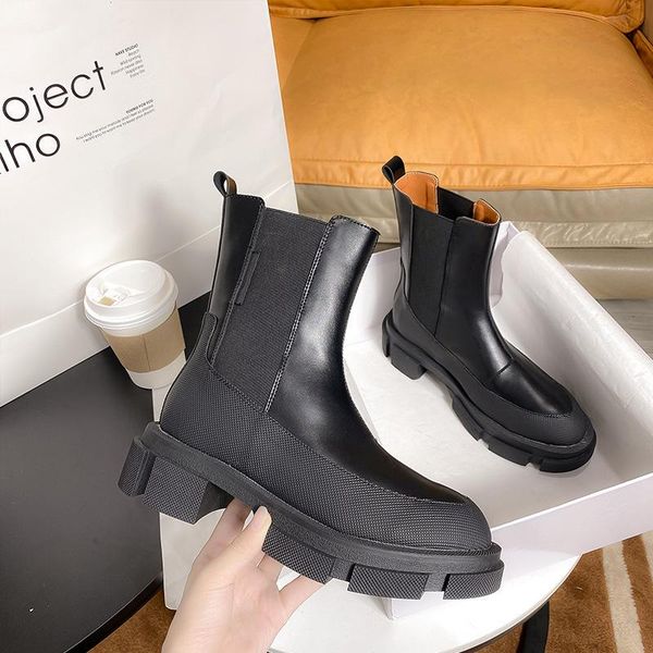 

boots real women's leather boots, high heels, winter casual shoes, size shoes platform, Black