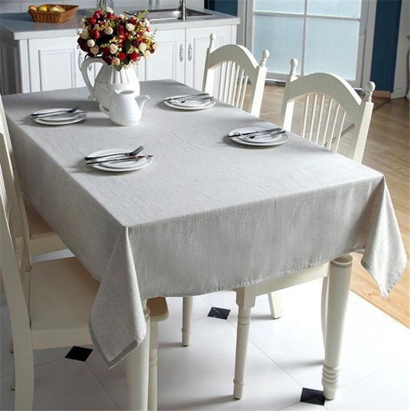 

table cloth cotton and linen textured fabric tablecloth rectangular