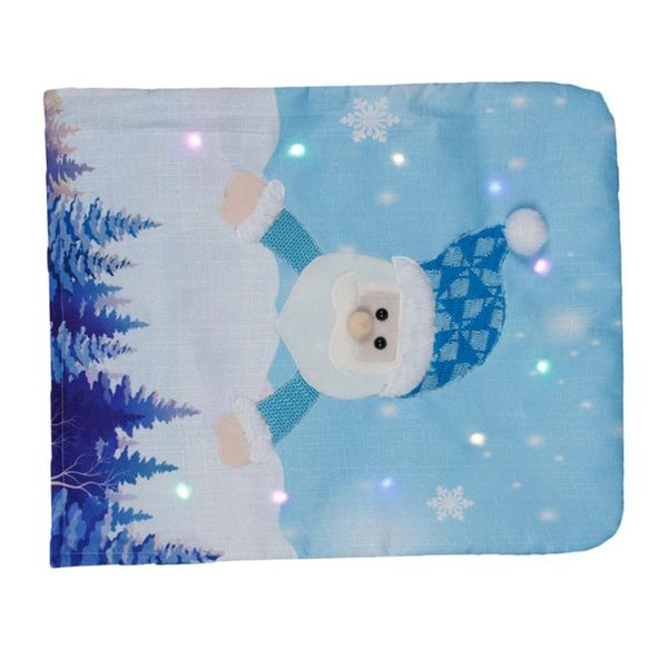 

chair covers christmas decorative glowing cartoon lovely pattern seat