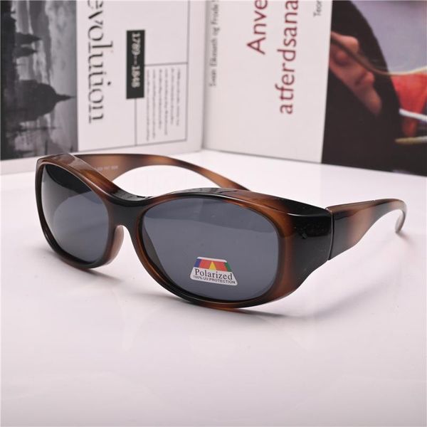 

sunglasses evove women clip polarized male fit over eyeglasses frames driving goggles windproof myopia driver brown shades, White;black