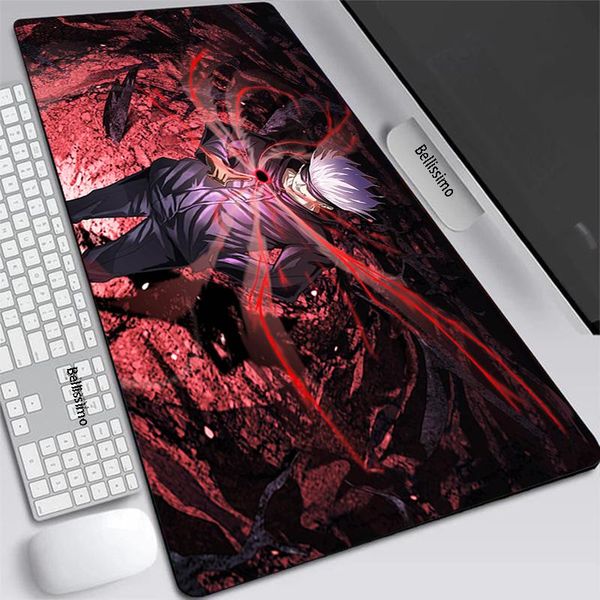 

mouse pads & wrist rests jujutsu kaisen pad gaming kawaii accessories carpet large mousepad gamer desk mat mause xxl anime pc cabinet cute r