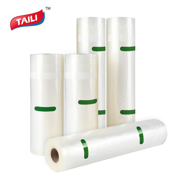 

food savers & storage containers taili 5 rolls kitchen vacuum bag bags for packaging heat-seal 20*610cm/28*490cm