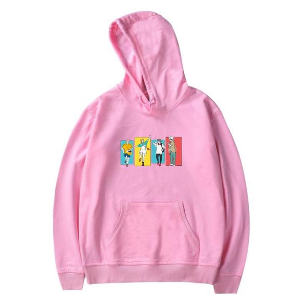 

men's hoodies & sweatshirts fashion jujutsu kaisen men/women harajuku hip hop cotton casual and sweatshirt, Black