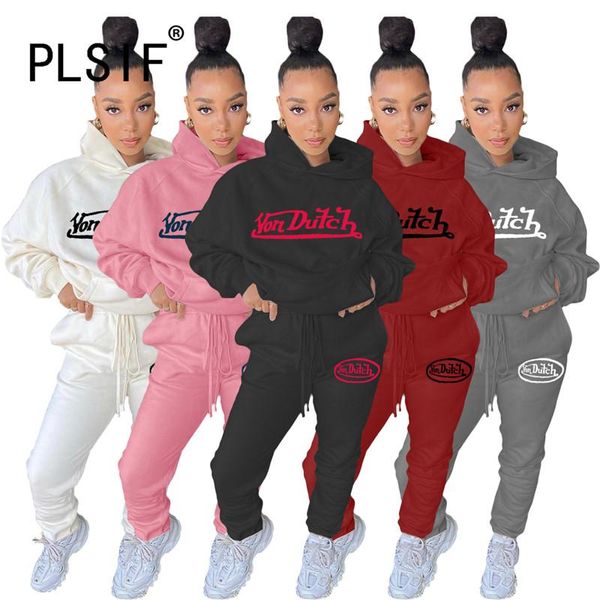 

hooded special design long sleeve letter print women coat casual aldy fashion tracksuits women's, Gray