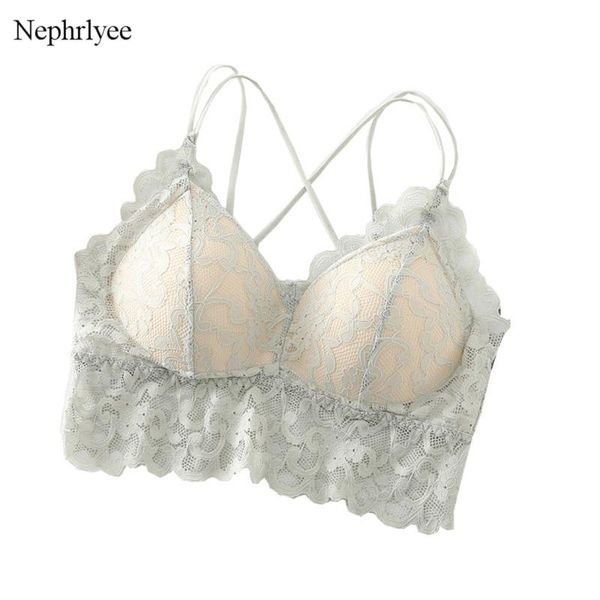 

bustiers & corsets 2021 crop women lace bralette lingerie soft comfortable underwear wireless seamless bra push up bras for, Black;white