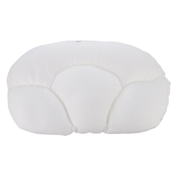 

pillow 1 pc waist back lumbar neck protector support cushion (white)