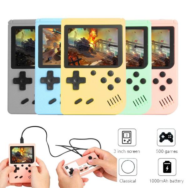 

portable retro handheld player 8-bit 3.0 inch color lcd kids mini pocket gift players game