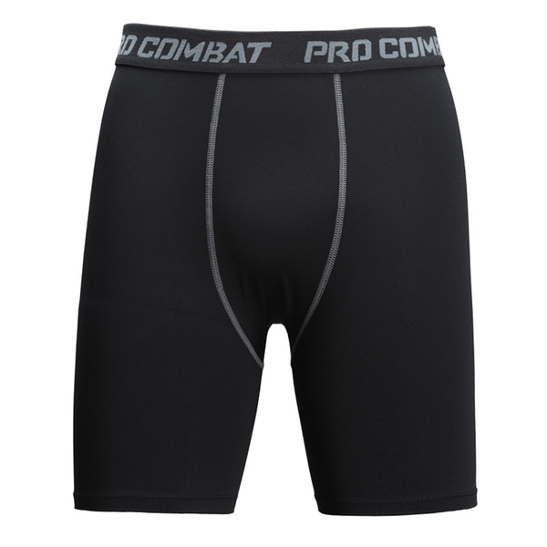 

men's pants men running anti-sweat absorption elastic quick drying sports fitness gym training tights trousers, Black