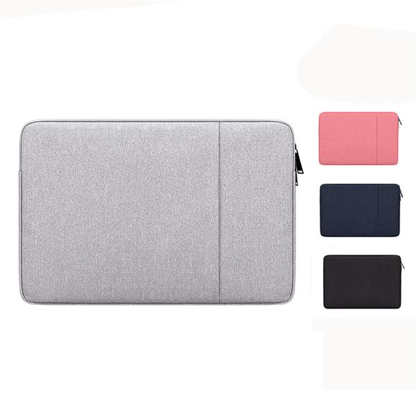 Casos de saco de manga laptop 11.6 a 15.6 polegadas Capas à prova de choque capa impermeável para macbook Huawei Dell HP 1XBJK2106